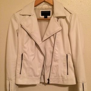 White Leather Jacket